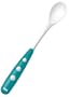 NUK 10255109 Easy Learning F�tterl�ffel, abgerundete R�nder, extralanger Anti-Rutsch-Griff, 2 St�ck, BPA-frei, petrol