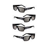 VIZIO XPG202 Theater 3D Passive 3D Glasses-Pack of 4