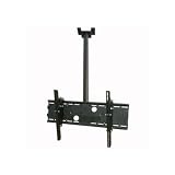 VideoSecu Plasma TV Ceiling Mount LCD Monitor Drop Bracket MPC50B 1KW
