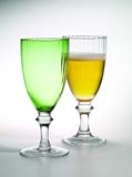 All-Purpose Goblet Green & Clear