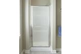 Sterling 6506-36S Finesse Shower Door 65-1/2H x 33 - 36W Rain Glass Silver