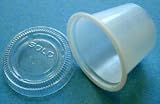 JELLO SHOT CUPS AND LIDS 125 CT 1 OZ SOUFFLE