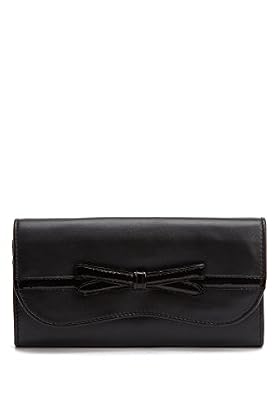 Patent Bow Large Purse