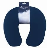 Blue Microbead Aeroplane Plane Car Travel Soft Neck Pillow Extra Comfortable Micro Bead Head Rest