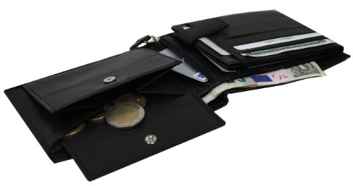 Bodenschatz Brieftasche Geldbörse schwarz