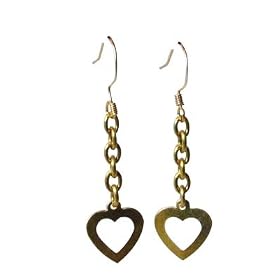 Click here to buy Brass Love Earrings by Leviticus Jewelry.