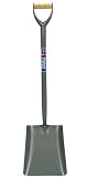 Spear & Jackson Square Mouth No.2 Tubular Steel Shovel with MYD-Handle