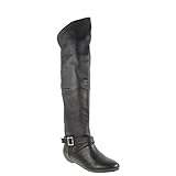 Chinese Laundry Women's Nostalgia Leather Knee-High Boot,Black,5.5 M US