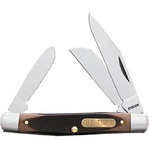 Imperial Schrade 34OTCP Schrade Old Timer 3 Blade Pocket Knife by Schrade