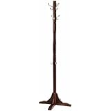 Winsome Wood Jera Coat Tree, Cappuccino