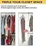ITW Space Bag WBR-7505 Vacuum Seal Storage Hanging Dress Bag