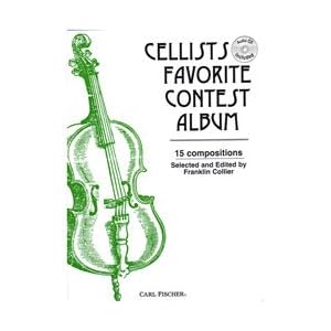 Carl Fischer Cellist's Favorite Contest Album (Cello) by 