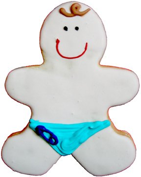 Beautiful Cookies Organic Party Favors-Baby Organic Cookies Cookies, 10 Cookies by Beautiful Cookies