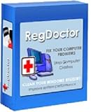 RegDoctor (CD+Download): safely cleans, repairs and optimizes the Windows Registry with one-click; cleans the registry to fix Windows errors and crashes; keeps Your PC working faster, smoother and trouble free. Works with Windows 7/Vista/XP/2000/98.