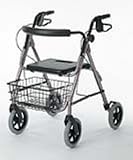 Guardian Envoy 480 Deluxe Rolling Walker - Blue