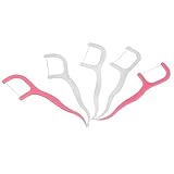 Homgaty 75 Pcs Dental Floss Picks Waxed Toothpick Stick Oral Care