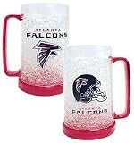 Atlanta Falcons Plastic Crystal Freezer Mugs - Set of 4 - B000B8JWYG