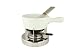 Chasseur Ceramic Cheese Fondue Set, White