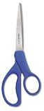 Westcott 41218 Preferred Line Steel Scissors, 8in, 3-1/2in Cut, L/R Hand, Carton of 120