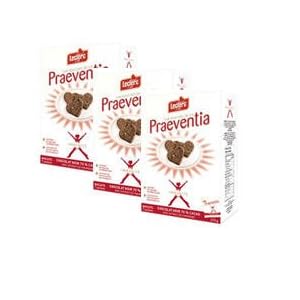 Praeventia Dark Chocolate Chip 70% Cocoa Cookies- 7 Pouches Per Box (3 Boxes)