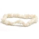 Cute Stretchy Frosted Crystal Chip Bracelet
