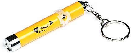 Gmilk 5 in 1 Interactive 5 Kinds of Projection Patterns 2 led flashlights Led Pointer Training Pet Toy Led ,Pet Toys Projector Pen for Cat and Dog with Clip on