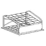 PIPE NIPPLE DISPLAY RACK WHITE