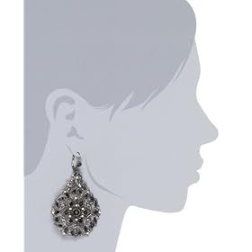 Sorrelli Midnight Moon Crystal Bohemian Earrings