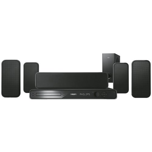 Philips HTS3565D/37 1000 Watt DVD 1080P HDMI Upconversion Dolby Home Theater with iPod Dock