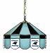 Imperial Carolina Panthers Licensed 16-Inch Diameter Stained Glass Pub Light