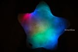 Led Lighted Glow Pillow- Star