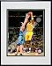 Kobe Bryant Game One of the 2009 NBA Finals (#2) Double Matted 8 x 10 Photograph in Black Anodized Aluminum Frame