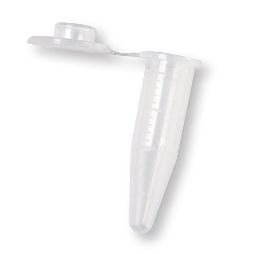 1.7ml Microtubes, Clear, Wide cap, Polypropylene, Box of 500 Tubes/Unit
