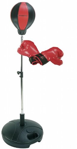 Hudora Punchingball mit Boxhandschuhen u. Pumpe