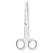 Non-Sterile Sharp Straight Scissor, 5-1/2" Length, For Single Use (Pack of 100)