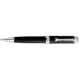 Aurora Talentum Rubber Ballpoint Pen - Black Rubber D31RN