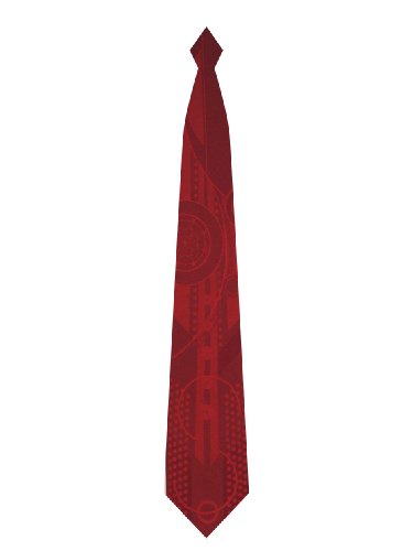 Red Tone-on-Tone tie