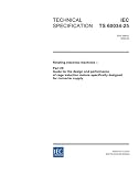 IEC/TS 60034-25 Ed. 1.0 en:2004, Rotating electrical machines - Part 25: Guide for the design and performance of cage induction motors specifically designed for converter supply