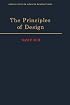 The Principles of Design (Oxford Series on Advanced Manufacturing)