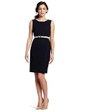 AK Anne Klein Women's Honeycomb Darted Sheath Dress