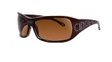 Angel Precious Dark Maple Brown Polarized Sunglasses