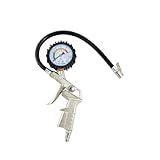 uxcell エアゲージ　エアチャックガン　ダイヤルゲージ　オートバイクオートバイ　タイヤガン　グリップ　インフレータ