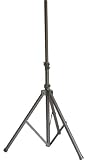 Audio2000′s AST4395B Professional Steel Speaker Stand with Free Travel Case