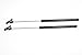 4097 Pontiac GTO 2004-06 Hood Lift Support Strut, Set of 2