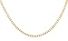 14K Yellow Gold 2mm Cuban Chain - 16