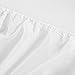 Honeymoon 1800 Brushed Microfiber Bed Sheet Set, Ultra Soft,  Queen - White