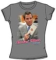 NCIS Anthony Dinozzo LADIES MAN Juniors Size Fitted Girly Charcoal T-shirt Tee Shirt