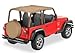 Bestop Header Safari Bikini - Jeep '97-02 Wrangler TJ (Spice)