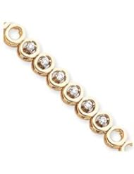 14k A Diamond add-a-dia bracelet Diamond quality A (I2 clarity, I-J color)