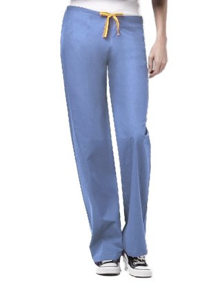 WINK Men's Origins Papa Unisex Scrub Pant, Ceil Blue, Small Petite